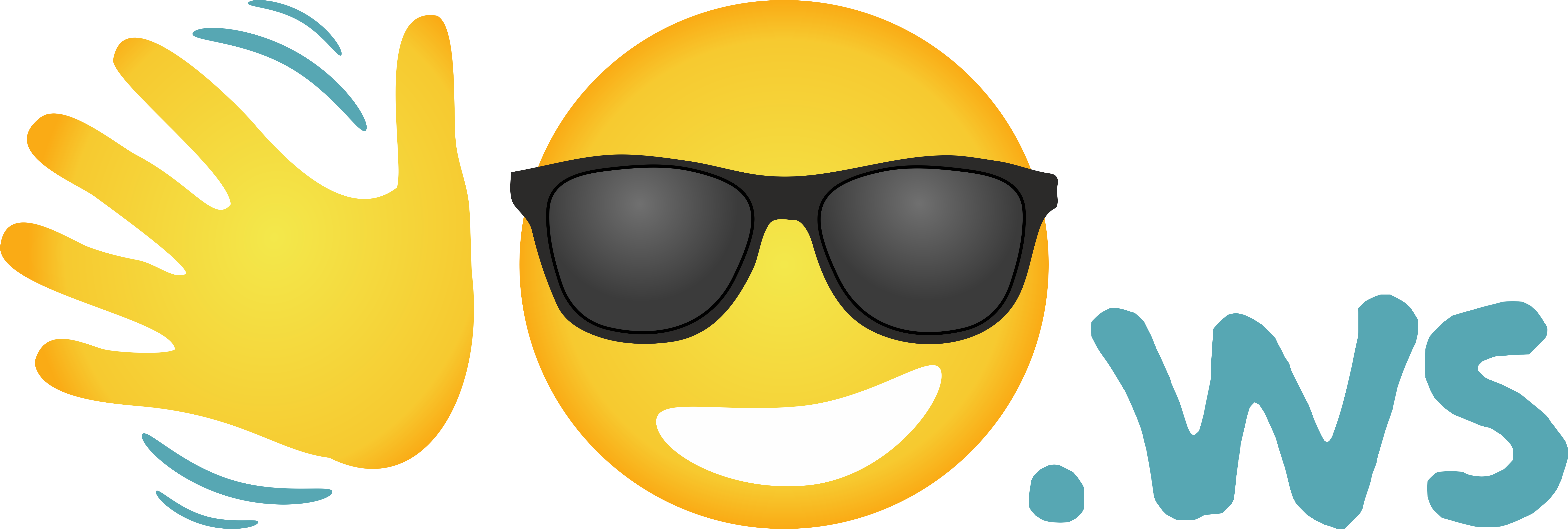 Smiley Winkende Hand � � � 🏾 Waving Emoji With Medium.